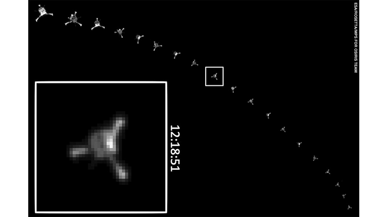 Watch Philae Descend to Comet 67P