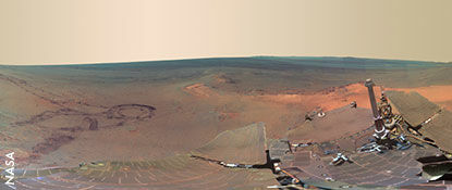 Photo: New Mars Rover Panorama