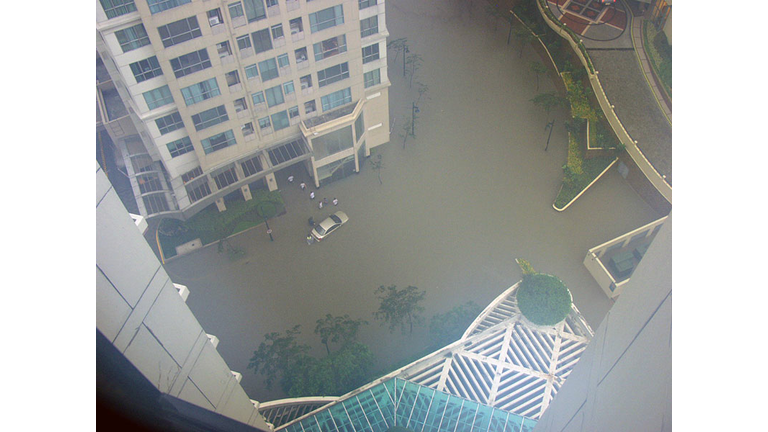 Tropical Storm Hits Manila