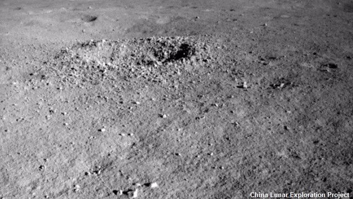 Chinese Lunar Rover Finds Puzzling 'Gel' on the Dark Side of the Moon