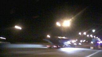 'UFOs' Transported Down Dallas Highway