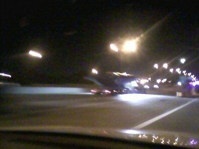 'UFOs' Transported Down Dallas Highway