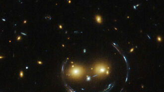 Smiley Face in Space