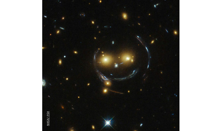 Smiley Face in Space