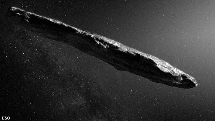 Astronomers Argue 'Oumuamua' Could be an Alien Solar Sail