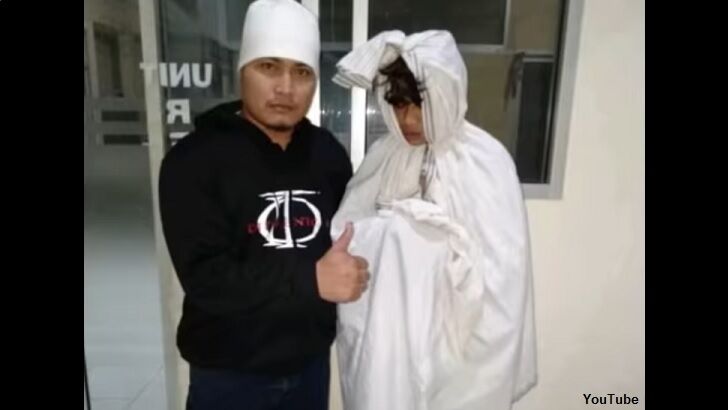 Cops Bust 'Ghost' Scaring Drivers