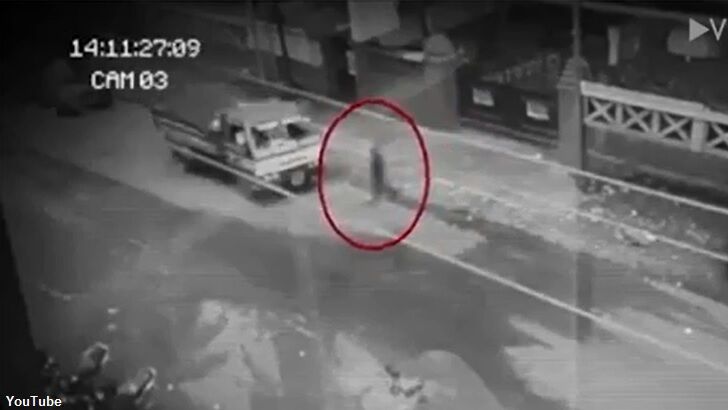 Watch: Security Camera Films Eerie 'Shadow Person'