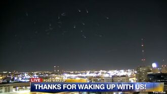 Odd 'UFOs' Amaze Newscasters