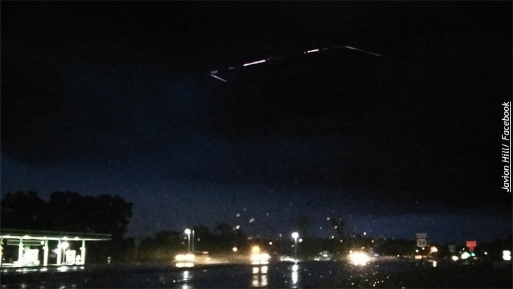 Square-Shaped UFO Photographed Near Charlotte
