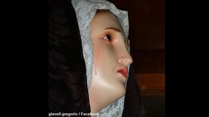 Virgin Mary Statue Spotted 'Crying' at Church in Mexico
