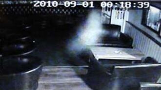 Ghostly Image Caught on Video