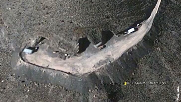Strange 'Base' Spotted Near Area 51