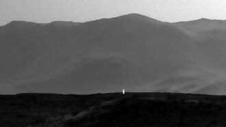 Mysterious Light On Mars
