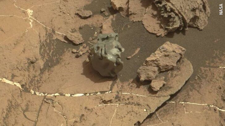Video: NASA Finds Odd Meteorite on Mars