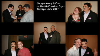 George & Fans at Health Expo