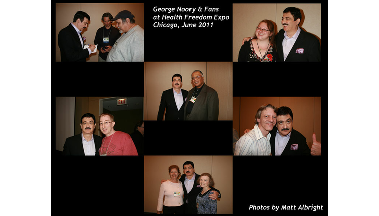 George & Fans at Health Expo