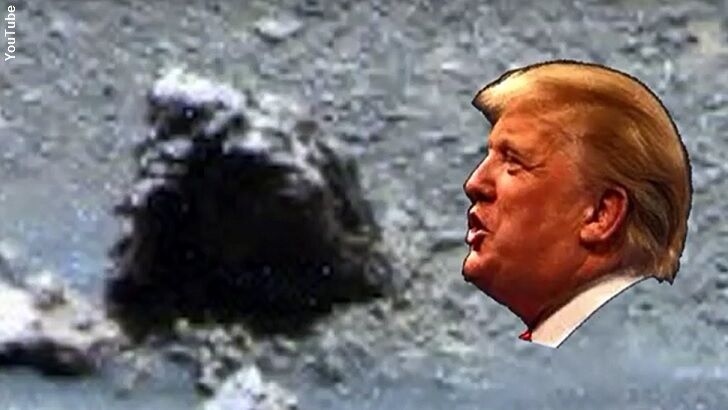 UFO Blogger Spots Trump on Mars