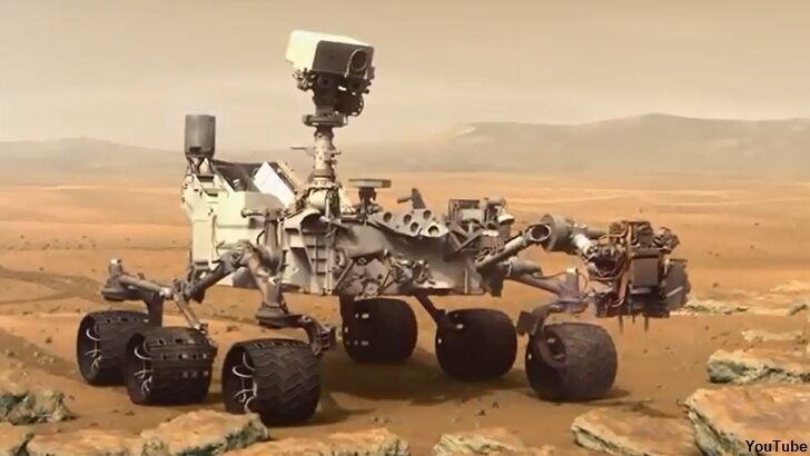 Ancient Organic Matter Found on Mars