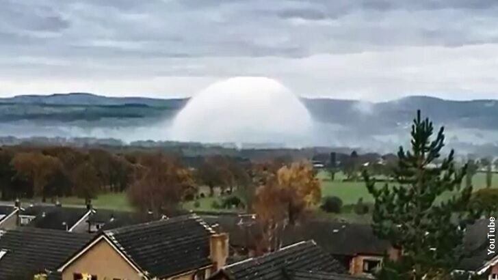 'Fog Dome' Appears in Wales