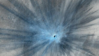 New Crater on Mars