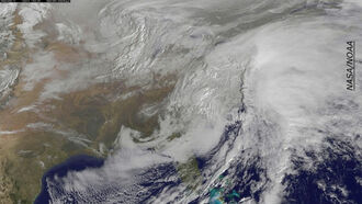 Satellite Storm Image