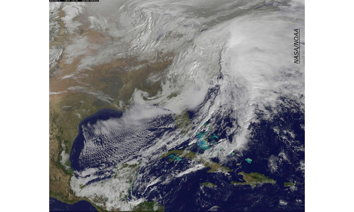Satellite Storm Image