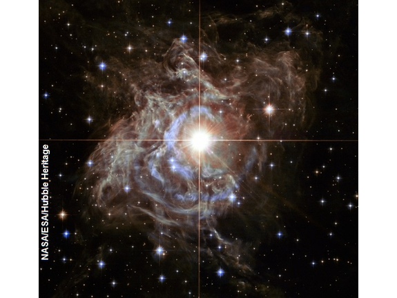 Hubble Captures 'Holiday Wreath'