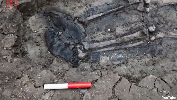 Video: 500-Year-Old Skeleton Found Still Wearing Leather Boots