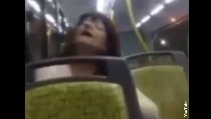 Watch: Bus Stops Due to 'Possessed' Passenger
