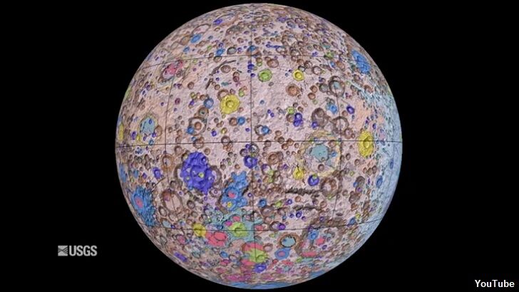 First-Ever Comprehensive Geological Map of the Moon Created