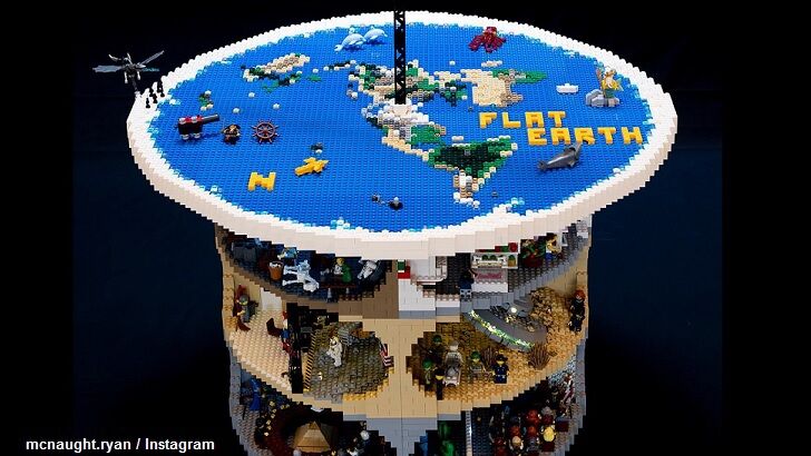 Video: Lego Builders Create Epic Conspiracy-Themed Piece