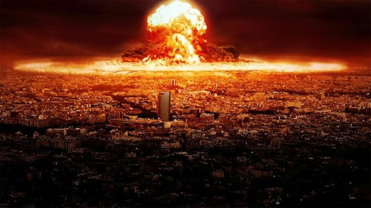 Illustration: "City Bomb Burst"