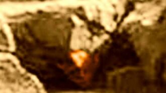 Head of a Martian?