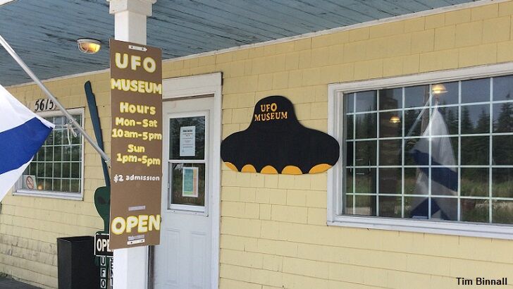 Vandals Trash UFO Museum