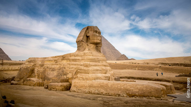 Second Sphinx Possibly Found