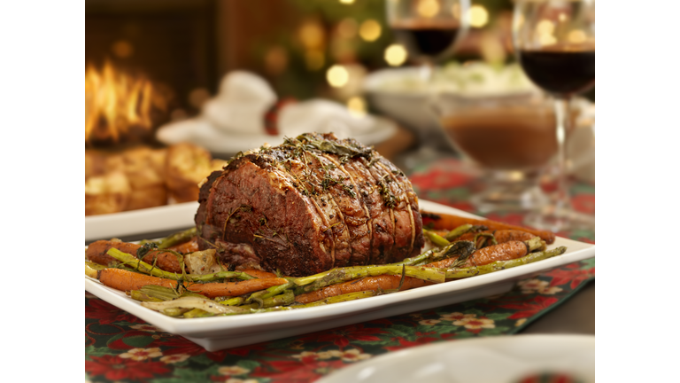 Christmas Roast Beef Dinner