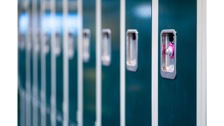 Row of lockers 2