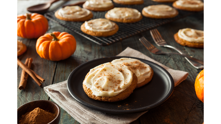 Homemade Pumpkin Spice Cookies