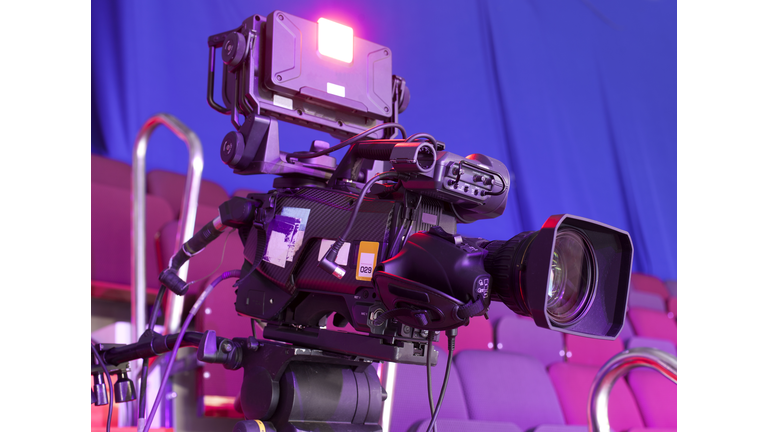 Professional digital video camera. accessories for 4k video cameras.