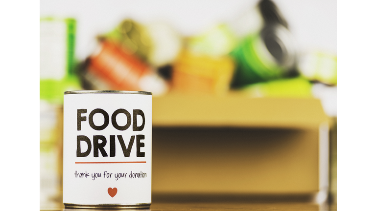 Please support our food drive. Canned food drive