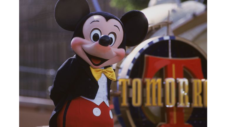 Mickey Mouse at Disneyland Theme Park