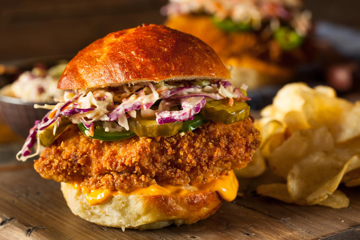 Southern Country Fried Chicken Sandwich