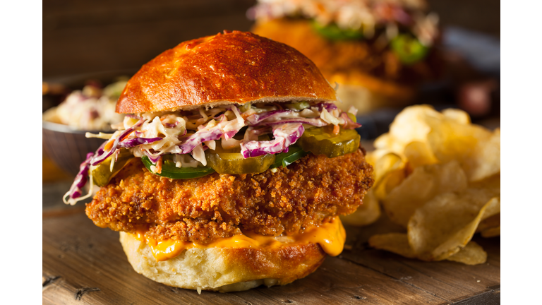 Southern Country Fried Chicken Sandwich