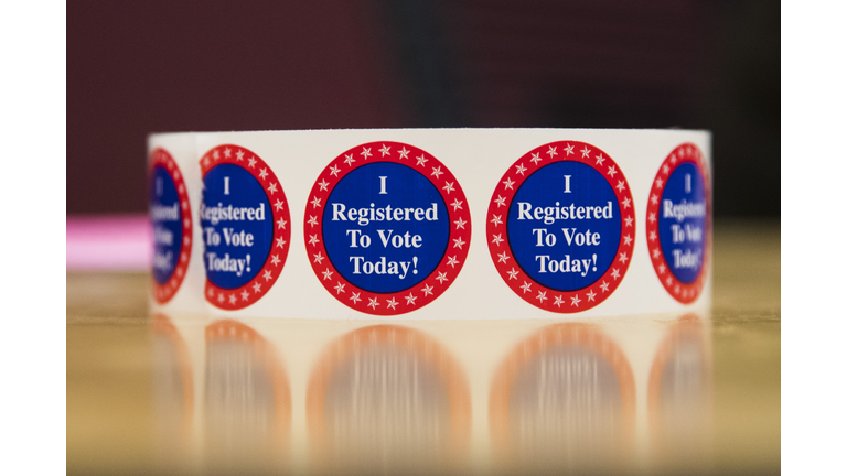 American Voting Sticker