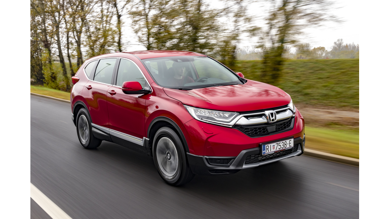 Honda CR-V SUV driving