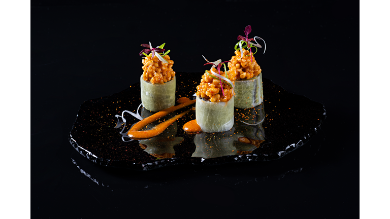Asian Fine Dining Food