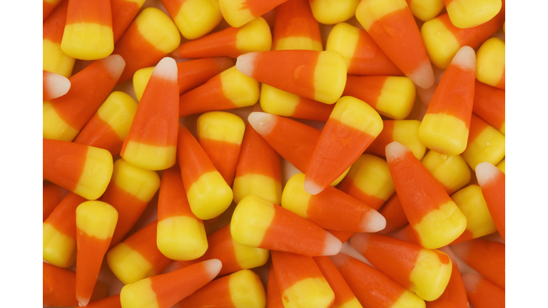 Still life of candy corn