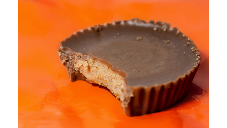 Peanut Butter Cup with Bite