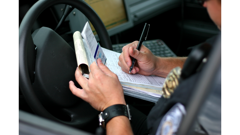Police Officer Writing Ticket 2