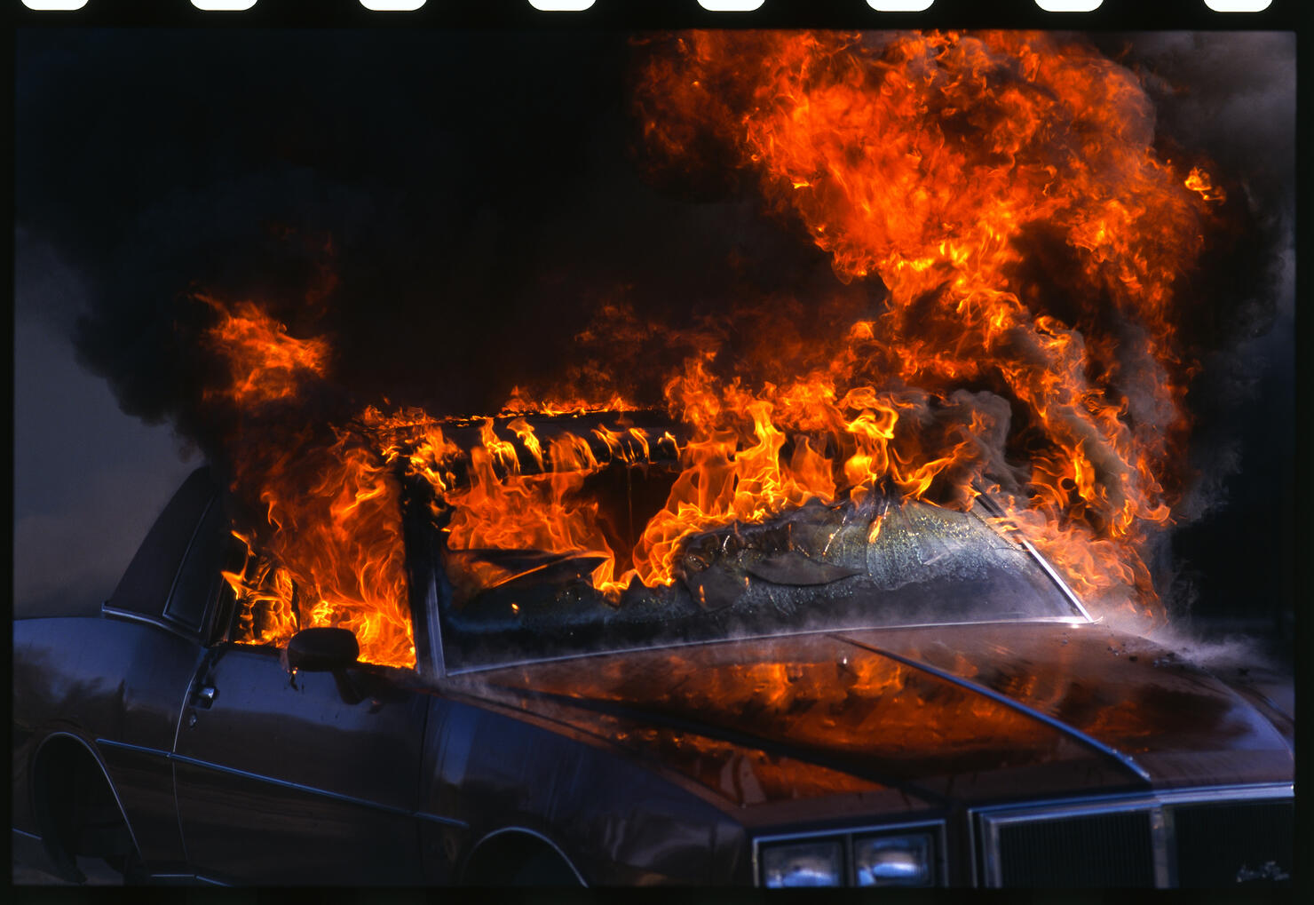Car on Fire